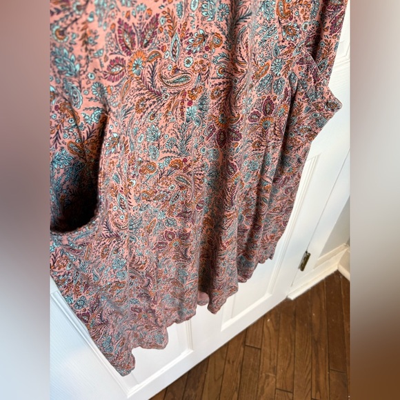 J. Jill Paisley Sleeveless Dress | Size Medium | Effortless Everyday Style - Picture 4 of 9